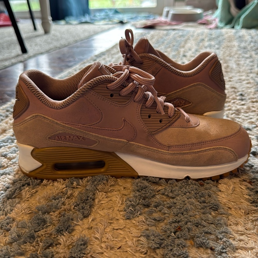 AIR MAX 90 ULTRA 2.0 - Particle Beige (dusty pink) Women’s Size 8, Custom Pink